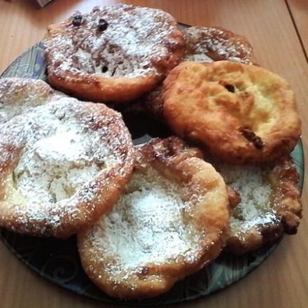 Ausgezogene Krapfen