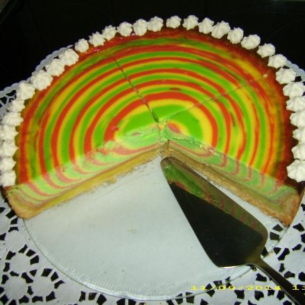Quarkkuchen kunterbunt