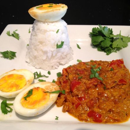Indisches Zwiebel-Curry - Vegetarisch