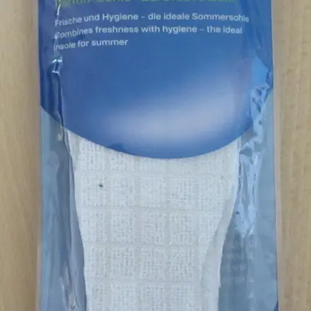 Barfuß-Einlegesohlen aus Frottee von Deichmann