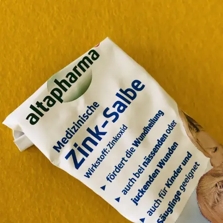 Zink gegen Pickel