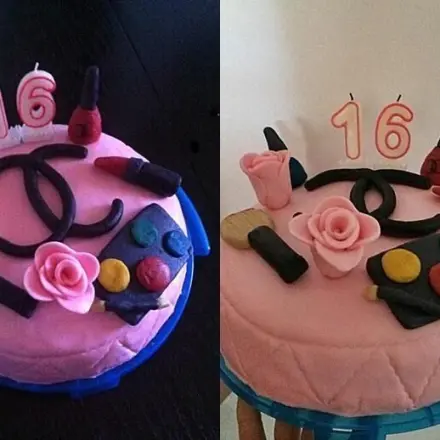 Deko für eine Geburtstagstorte herstellen