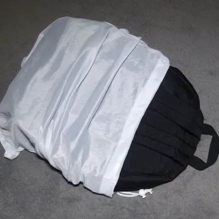 Taschen/Rucksäcke im Wäschenetz waschen