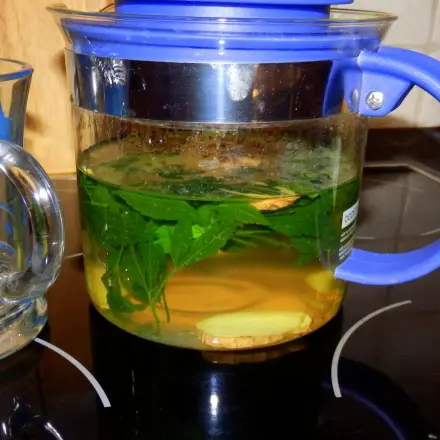 Jiaogulan-Minze-Ingwer Tee