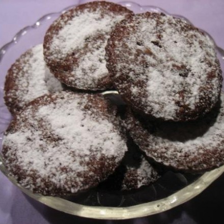 Schoko-Zucchini-Apfel-"Flat-Muffins"