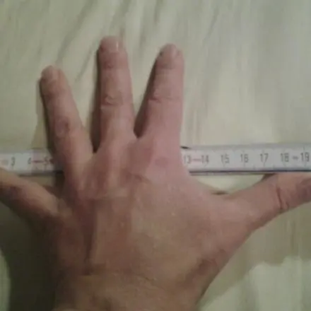 Kein Zollstock zur Hand? Die eigenen Maße kennen reicht