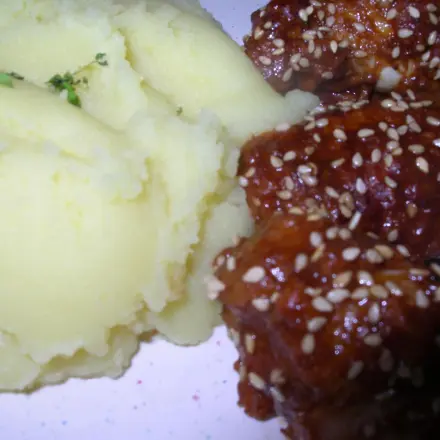 Hähnchen in Schokoladensoße