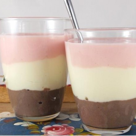 Eiweißshake Frozen - Alternative zu Pudding / Dessert