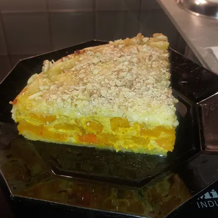Vegetarische Kürbis-Quiche