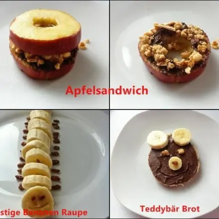 Obst schmackhaft anrichten