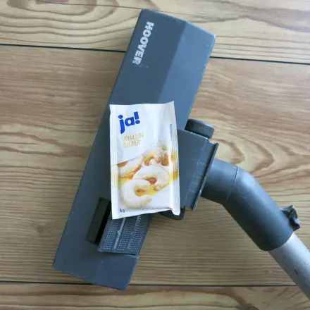 Staubsaugerduft mit Vanille- und Orangenzucker