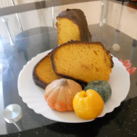 Kürbiskuchen - saftig und schokoladig