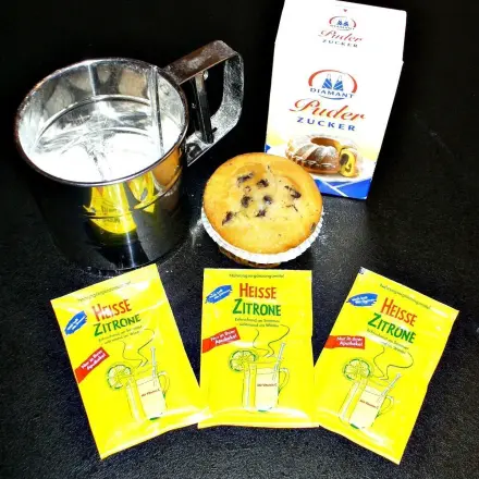 Heiße Zitrone zum Backen