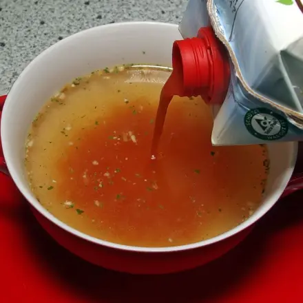 Tomatensuppe aus Tomatensaft