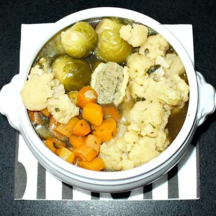 Schlanksuppe mit frischem Gemüse