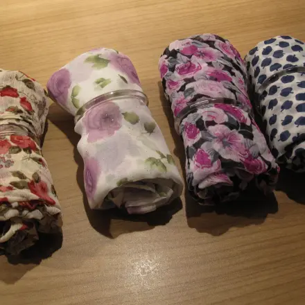 Halstücher ordentlich aufbewahren