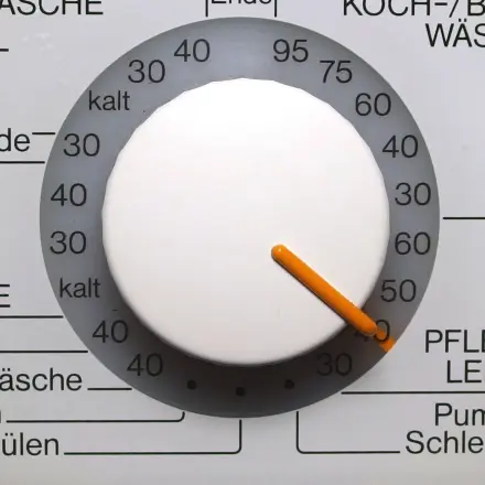 Nichts mehr mit mehr als 40 Grad waschen