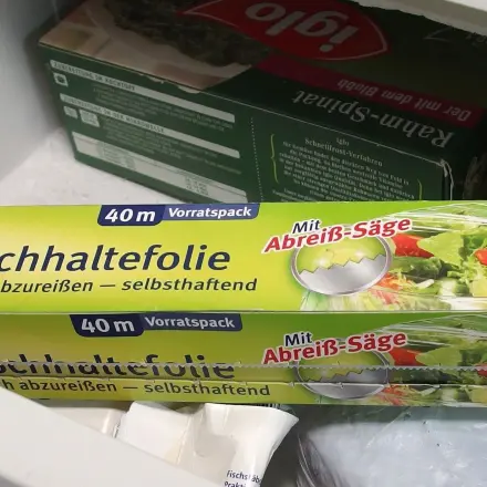 Ab ins Gefrierfach: Frischhaltefolie klebt nicht