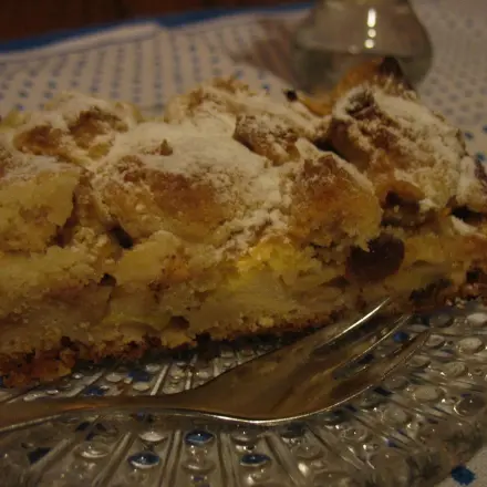 Apfelkuchen mit knusprigen Butterstreuseln
