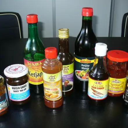 Übersicht asiatischer Soßen