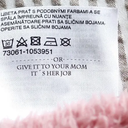 Pflegeetikett beachten