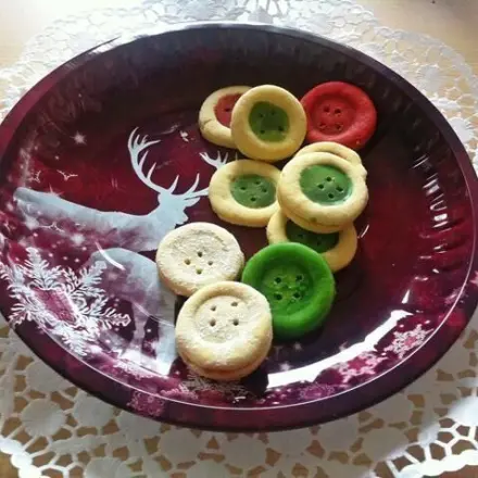 Knopfplätzchen
