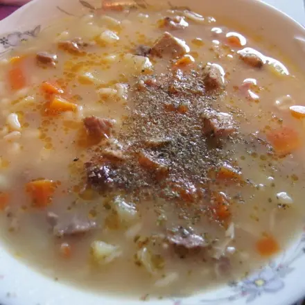 Spießbraten-Suppe