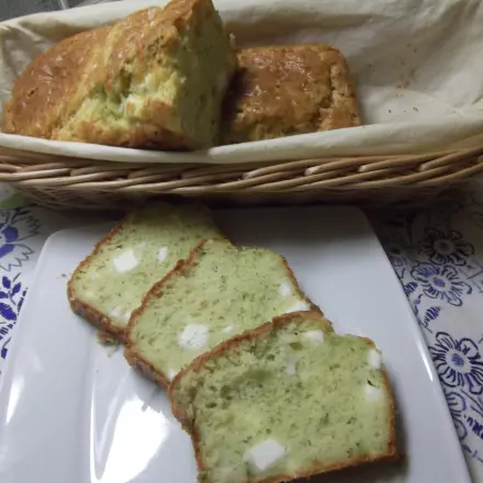 Feta-Kuchen mit Kräutern