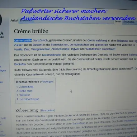 Passwörter für den Computer auf einfache Weise sicherer machen