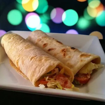 Wraps mit Thunfischfüllung