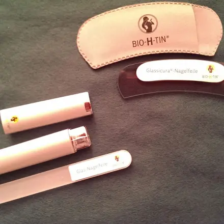 Schonende Nagelpflege mit Glasnagelfeilen von Bio-H-Tin