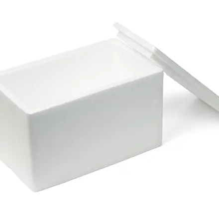 Styroporkisten mit Kühlakkus weitergeben