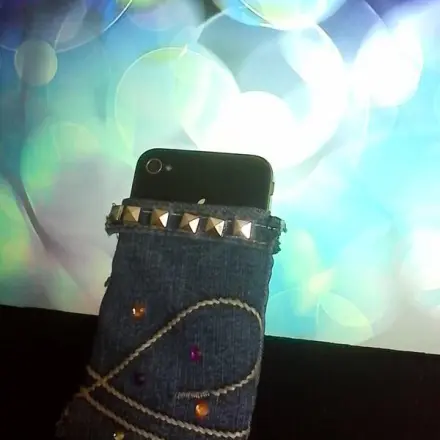 Handytasche aus Jeans selber machen