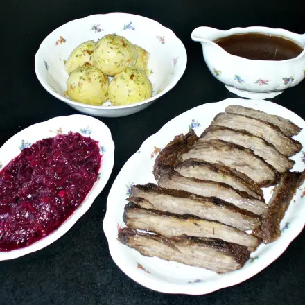 Eingelegter Sauerbraten frei nach rheinischer Art