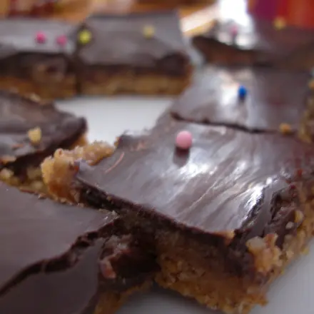 Venusschnitten - Schoko-Karamell-Kuchen