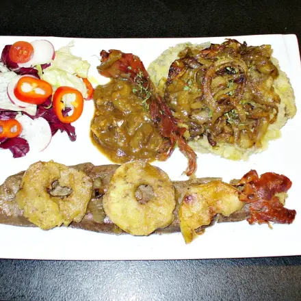 Leber zart und butterweich zubereiten: im Backofen