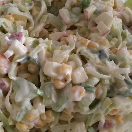 Apfel-Porree-Salat
