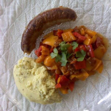 Schnelle Bratwurstpfanne