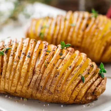 Hasselbackspotatis - köstliche Beilage nach altem schwedischen Rezept