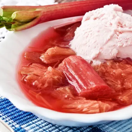 Leckeres Rhabarberkompott