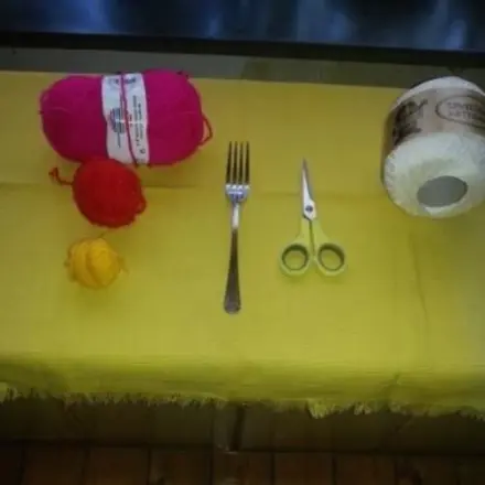 Eine andere Art Bommeln herzustellen