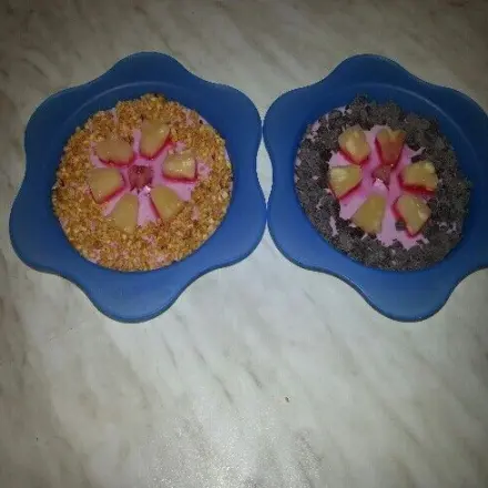 Fruchtiges Quark-Buttermilch Dessert