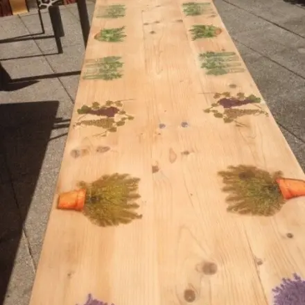 Biertisch dauerhaft aufpeppen