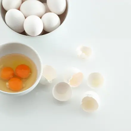 Eier trennen und einzeln prüfen