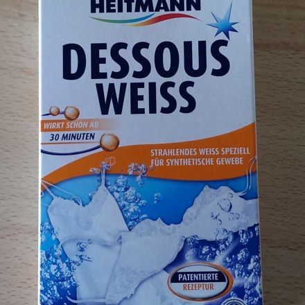 Dessous Weiß entfernt Grauschleier