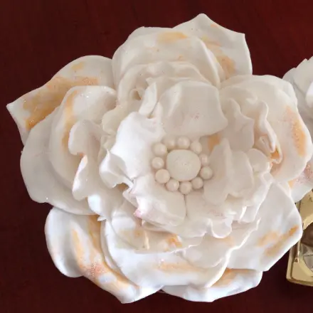 Blume aus Fondant herstellen