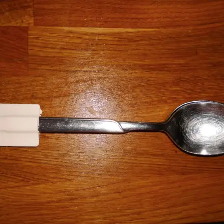Teigschaber mit variablem Griff
