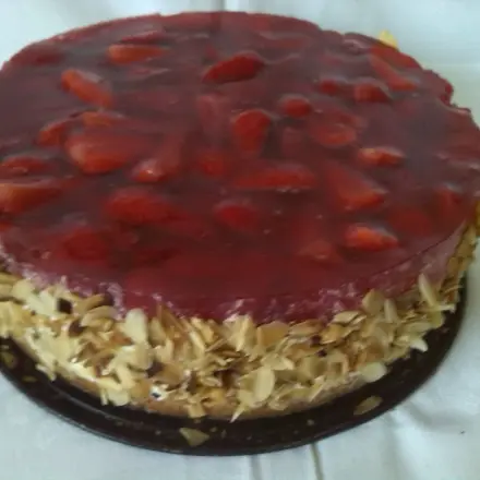 Leckere Erdbeertorte