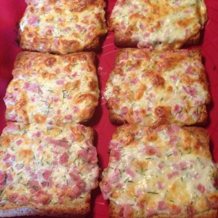 Flammkuchen-Toast