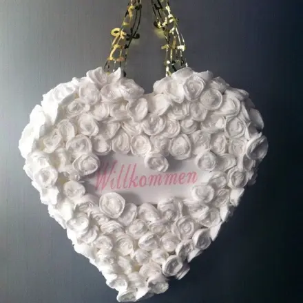 Türschmuck "Herz" herstellen